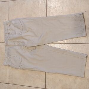 Ming Chun Fashion Kakhai Capri Pants Size XXL